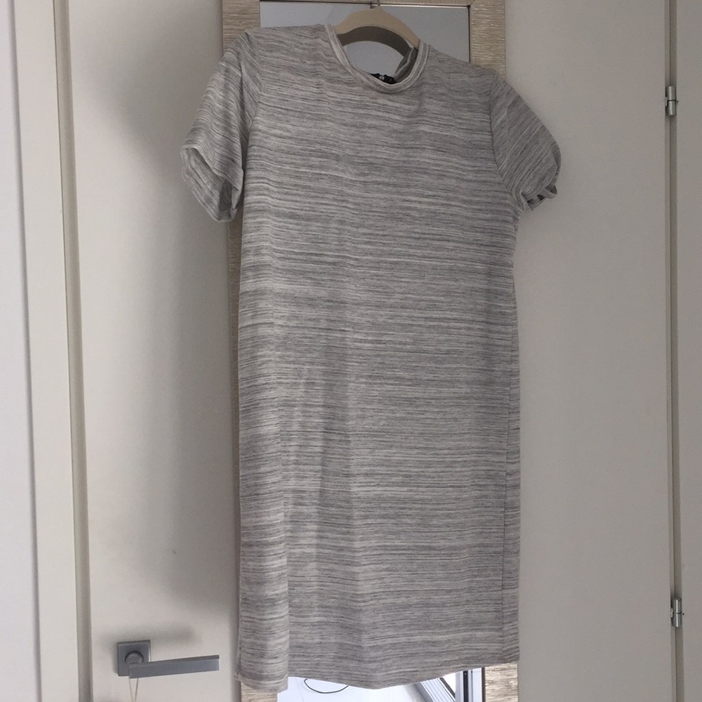 Grey cotton dress